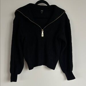 River Island Black Cowl Neck Sweater